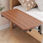 Bedside Shelf Foldable Space-Saving Wood Surface