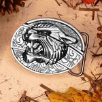 Belt Buckle Western Design Hidden EDC Tool Zinc Alloy