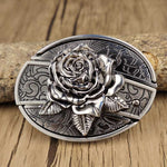 Belt Buckle Western Design Hidden EDC Tool Zinc Alloy