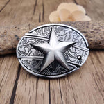 Belt Buckle Western Design Hidden EDC Tool Zinc Alloy