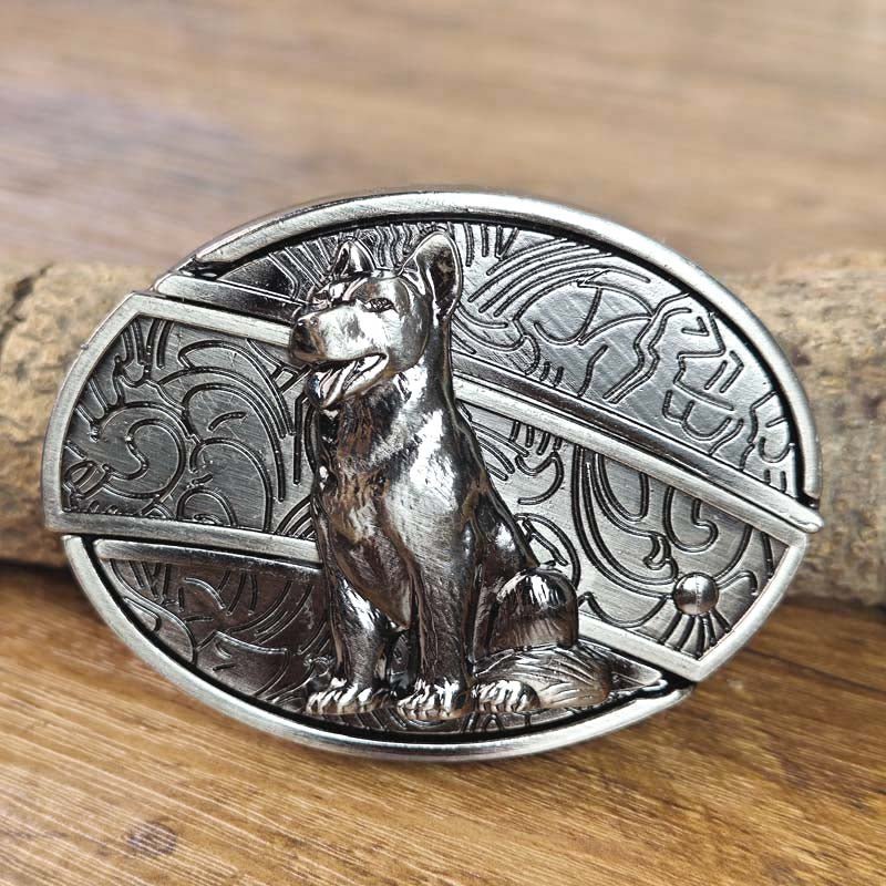 Belt Buckle Western Design Hidden EDC Tool Zinc Alloy