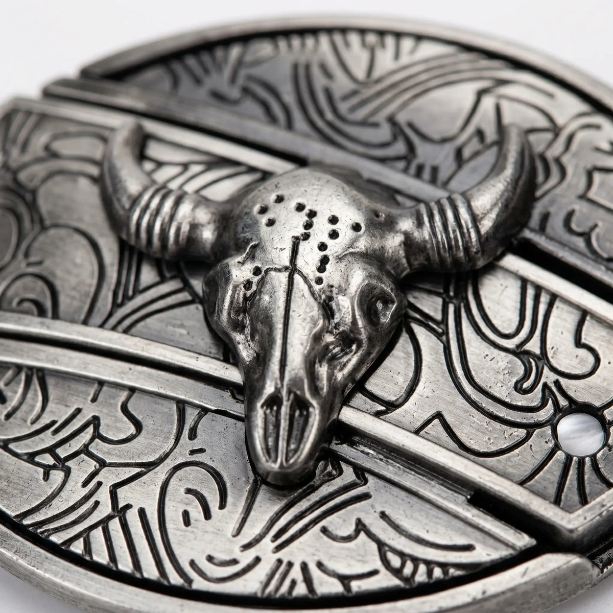 Belt Buckle Western Design Hidden EDC Tool Zinc Alloy