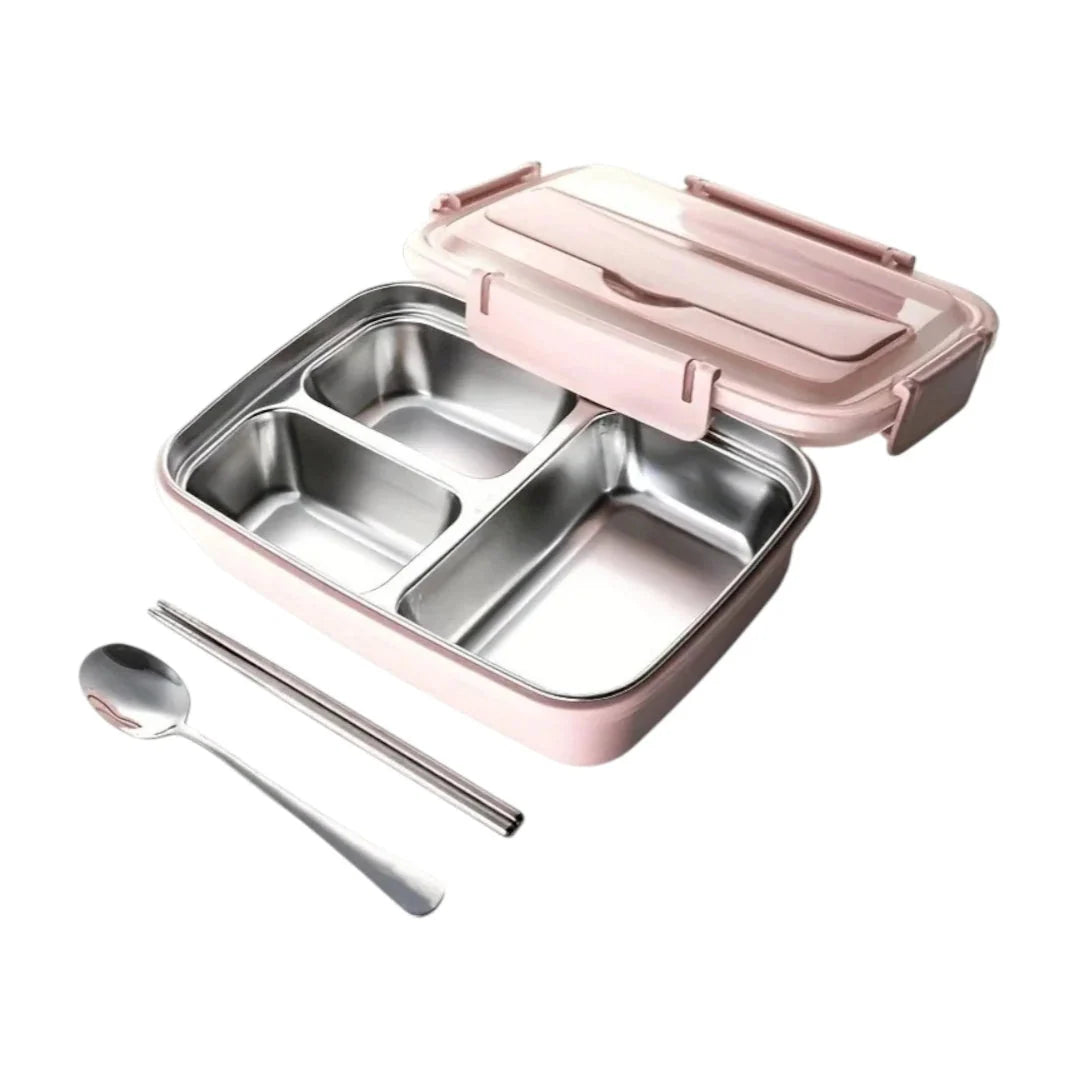 Bento Lunch Box Stainless Steel Leakproof Dishwasher-Safe