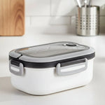 Bento Lunchbox Two-Tier Fork & Spoon Included