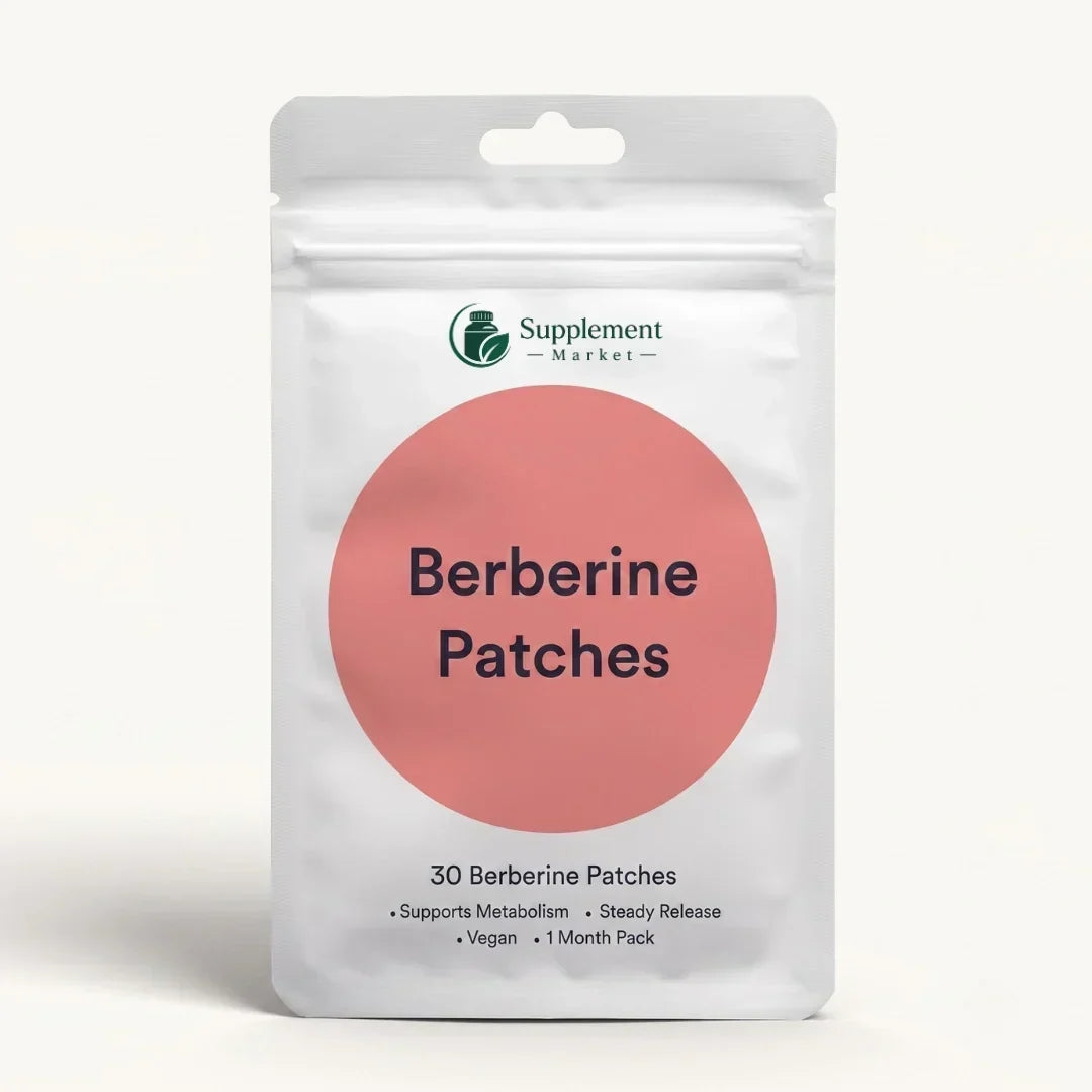 Berberine Patches Transdermal Time-Release Up to 8 Hours