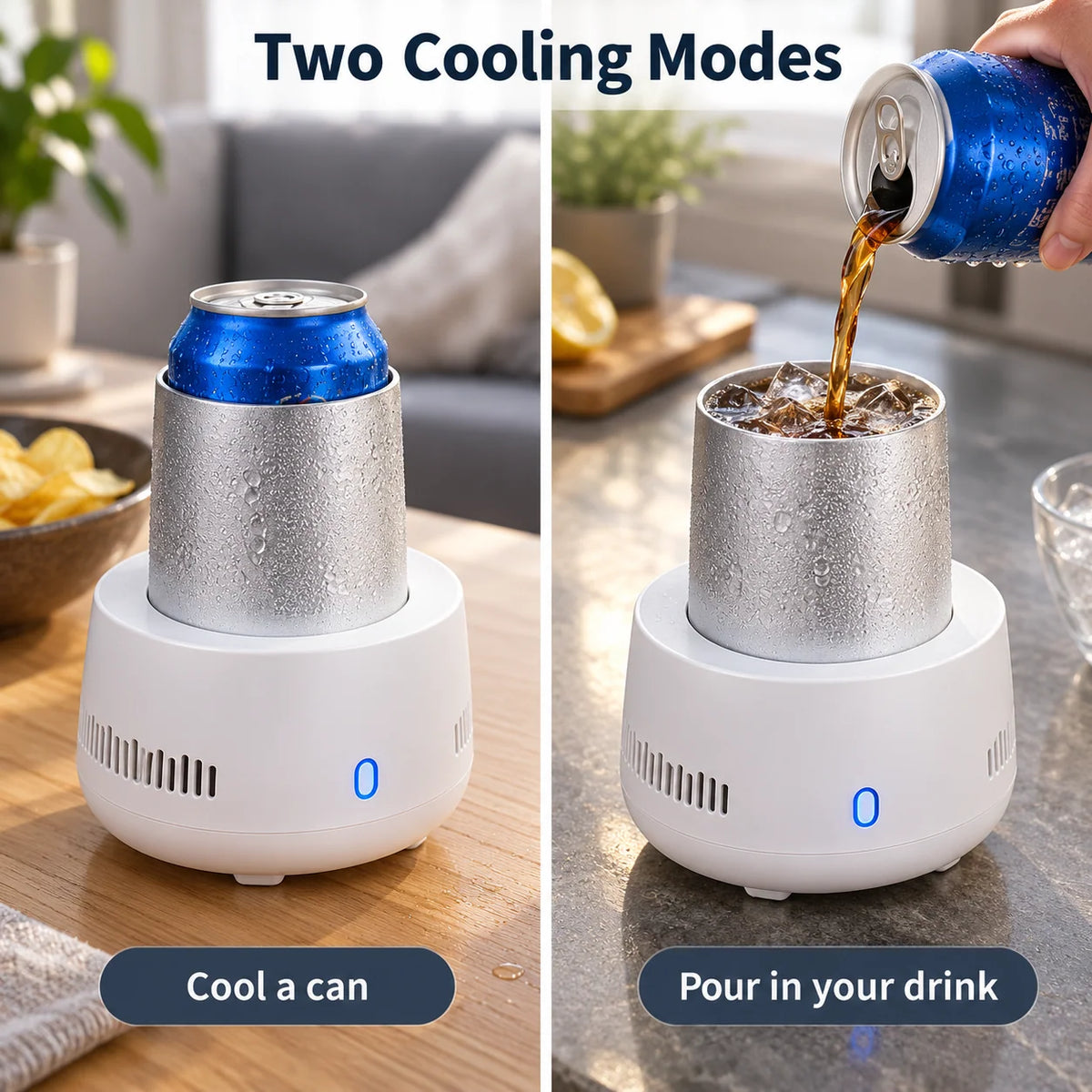 Beverage Cooler Rapid Cooling USB-C Powered