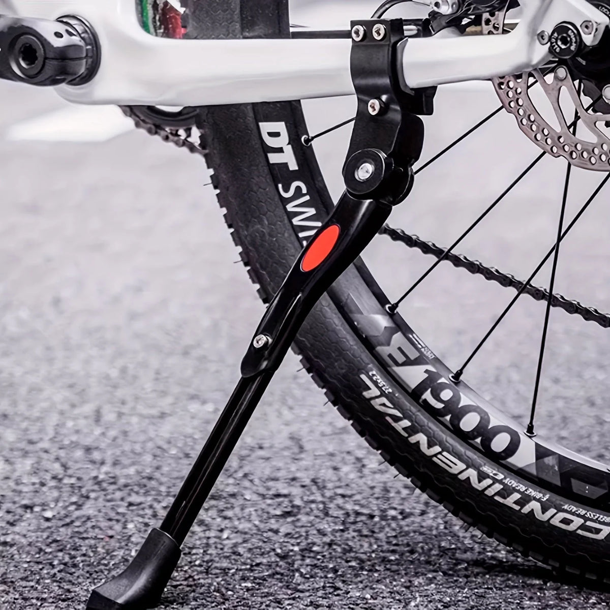 Bicycle Kickstand Side-Mount Adjustable Aluminum