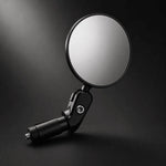Bicycle Rearview Mirror Wide-Angle 360° Adjustable Glass Lens