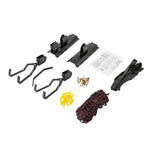 Bike Hoist Ceiling-Mounted Smooth Pulley 132 lb Capacity