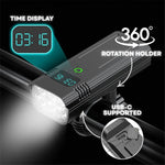 Bike Light 5000 Lumens USB-C Rechargeable