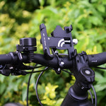 Bike Phone Mount 360-Degree Rotatable Anti-Slip Grip & Tool-Free Installation
