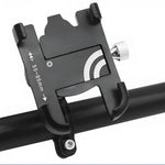 Bike Phone Mount 360-Degree Rotatable Anti-Slip Grip & Tool-Free Installation
