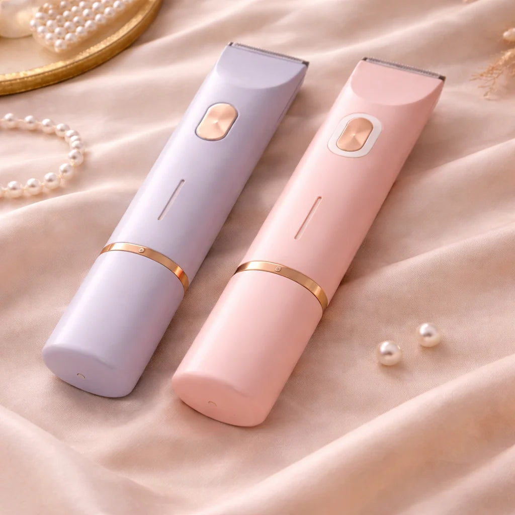 Bikini Trimmer Waterproof Cordless Dual Heads
