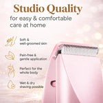 Bikini Trimmer Waterproof Cordless Dual Heads