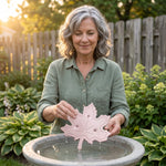 Bird Bath Purifier Pure Copper Algae Control Leaf