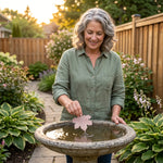 Bird Bath Purifier Pure Copper Algae Control Leaf
