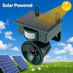 Bird Deterrent Solar-Powered Motion-Activated Predator Sounds Weather-Resistant