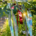 Bird Deterrent Tape Holographic Reflective Weather-Resistant 2 Rolls