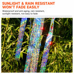 Bird Deterrent Tape Holographic Reflective Weather-Resistant 2 Rolls