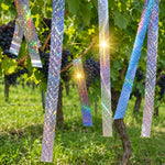 Bird Deterrent Tape Holographic Reflective Weather-Resistant 2 Rolls