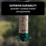 Bird Feeder Weight-Activated Spinning Perch 5-Pound Capacity