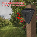 Bird Repeller Solar-Powered Rotating & Multi-Sound Weather-Resistant