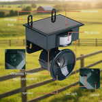 Bird Repeller Ultrasonic Weather-Resistant Outdoor Design