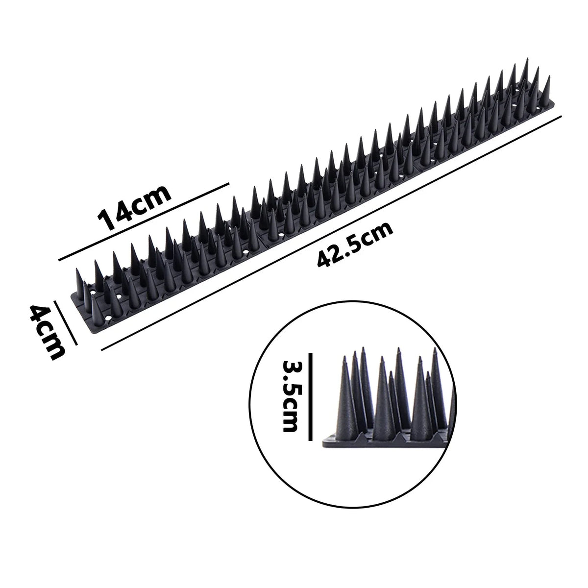 Bird Spikes Stainless Steel Rods Tool-Free Installation