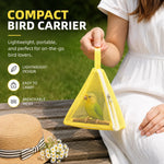 Bird Travel Carrier Breathable Mesh Lightweight Design