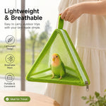 Bird Travel Carrier Breathable Mesh Lightweight Design