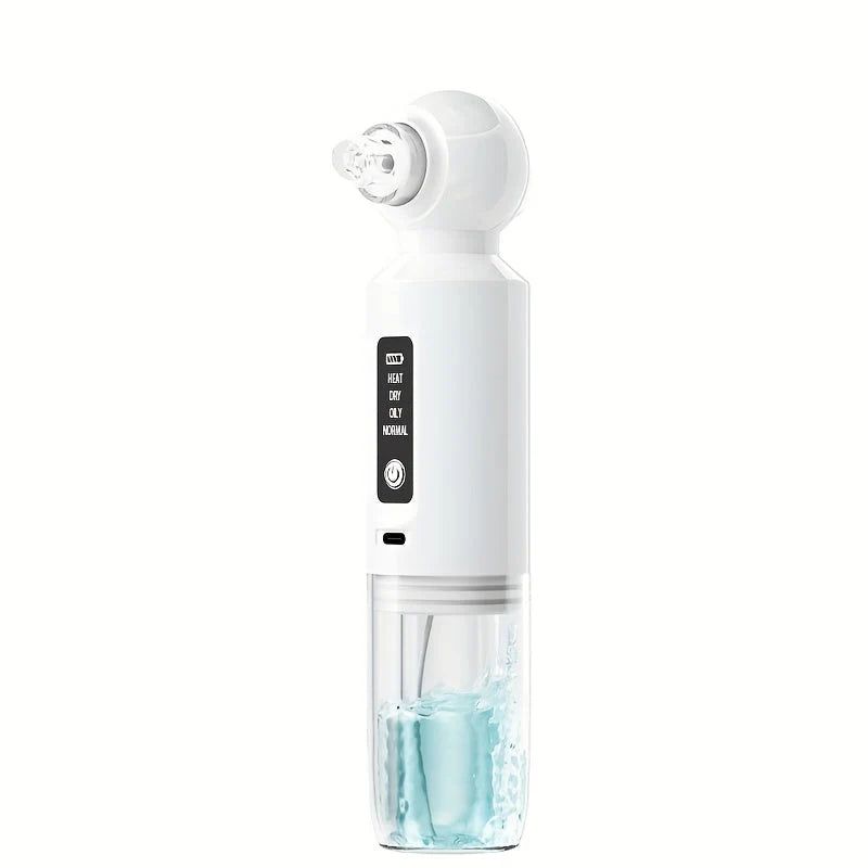 Blackhead Remover USB Rechargeable 6 Interchangeable Heads
