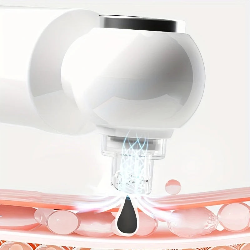 Blackhead Remover USB Rechargeable 6 Interchangeable Heads