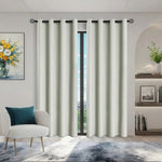 Blackout Curtain Panel Opaque Light-Blocking Grommet Top