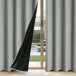 Blackout Curtain Panel Opaque Light-Blocking Grommet Top