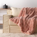 Blanket Double-Layer Faux Fur Breathable Year-Round Comfort