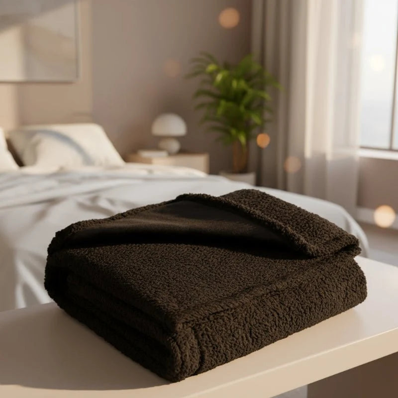 Blanket Waterproof Soft Microfiber Fleece Machine Washable