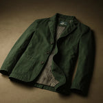Blazer Relaxed Fit Three-Button Closure