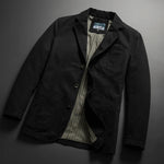 Blazer Relaxed Fit Three-Button Closure