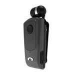 Bluetooth Earphone Retractable Cord Clip-On Noise Reduction