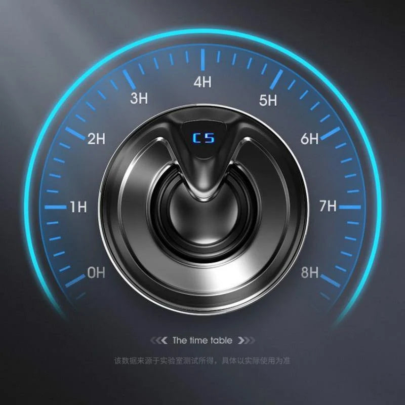 Bluetooth Speaker Compact Metal Waterproof TF Card Playback
