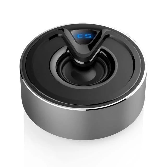 Bluetooth Speaker Compact Metal Waterproof TF Card Playback