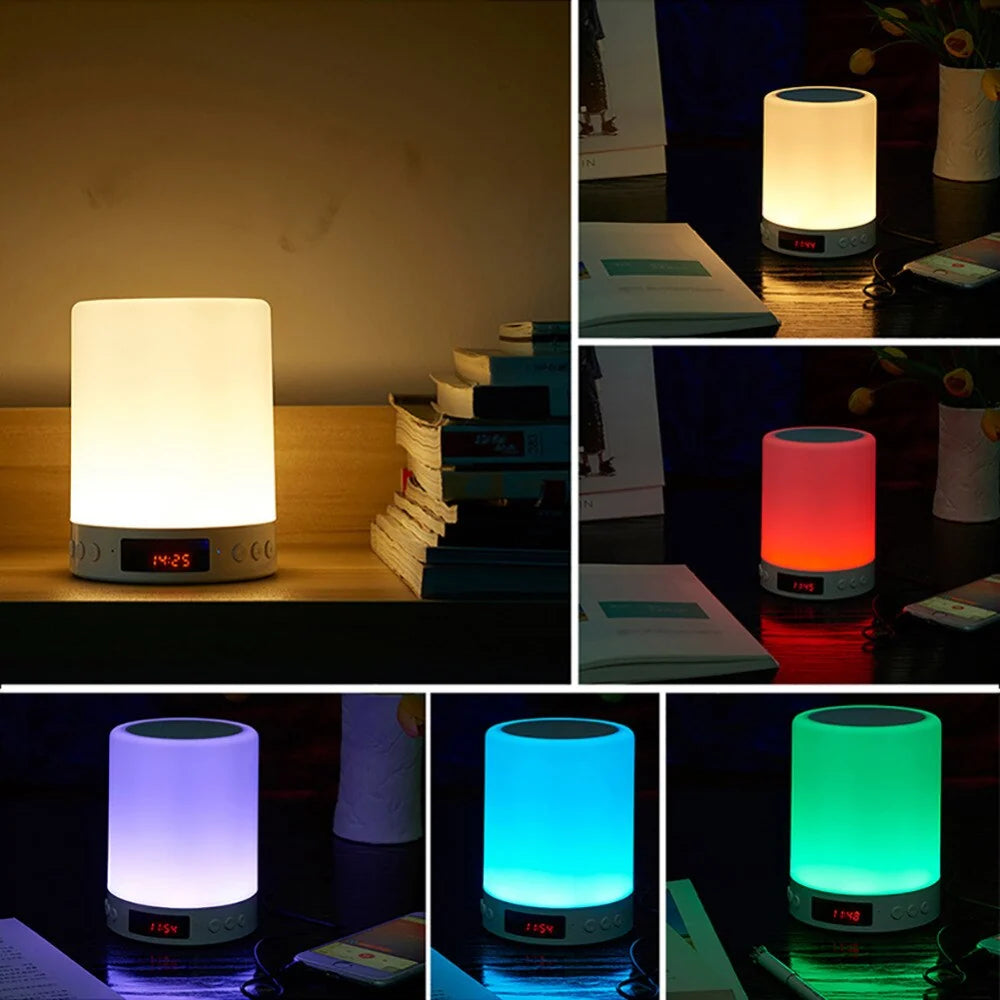 Bluetooth Speaker Levitating Design With Built-In LED Light