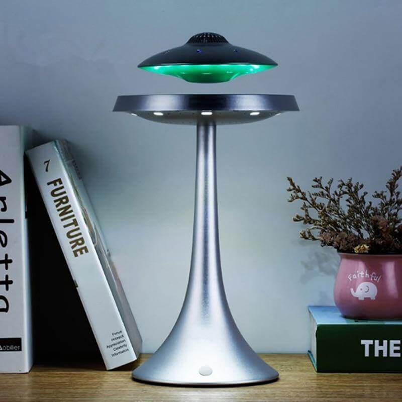 Bluetooth Speaker Magnetic Levitation Wireless Charging LED Lighting