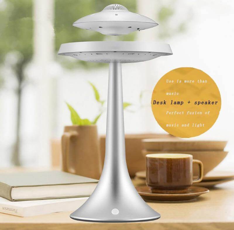 Bluetooth Speaker Magnetic Levitation Wireless Charging LED Lighting