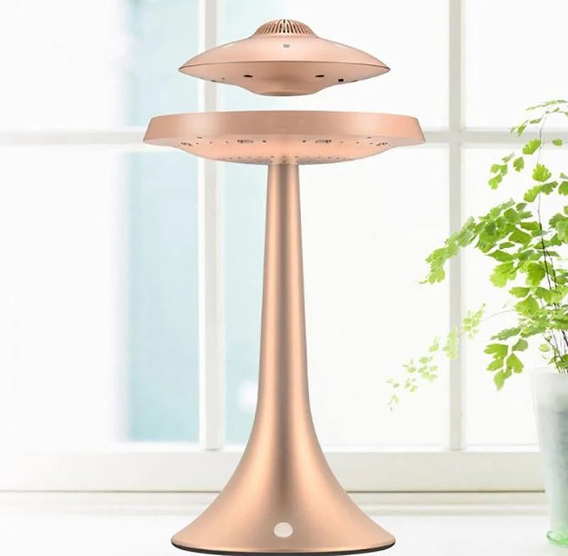 Bluetooth Speaker Magnetic Levitation Wireless Charging LED Lighting