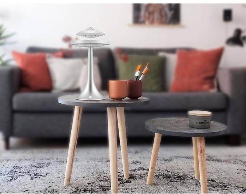 Bluetooth Speaker Magnetic Levitation Wireless Charging LED Lighting