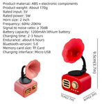 Bluetooth Speaker Retro Phonograph Design TF Card Playback