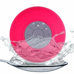 Bluetooth Speaker Water-Resistant Suction Cup Hands-Free Calling