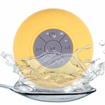 Bluetooth Speaker Water-Resistant Suction Cup Hands-Free Calling