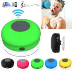 Bluetooth Speaker Water-Resistant Suction Cup Hands-Free Calling